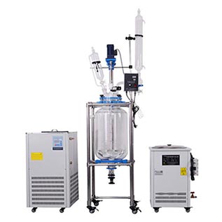10-100L雙層玻璃反應(yīng)釜樣機